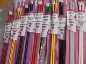 Birch Knitting Needles x 10 Pack 9